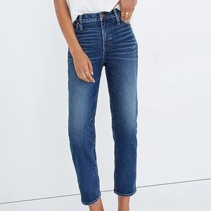 Madewell Mid-Rise Classic Straight Jeans Size 25 Petite